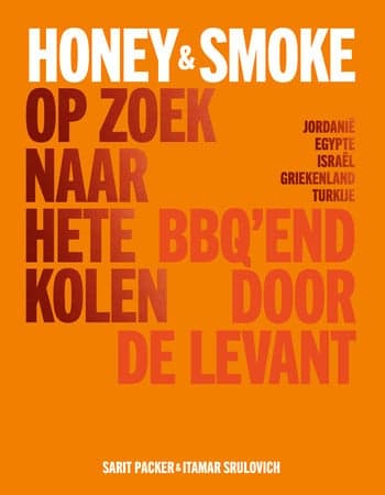 Cover of Op zoek naar hete kolen BBQ'end door de Levant